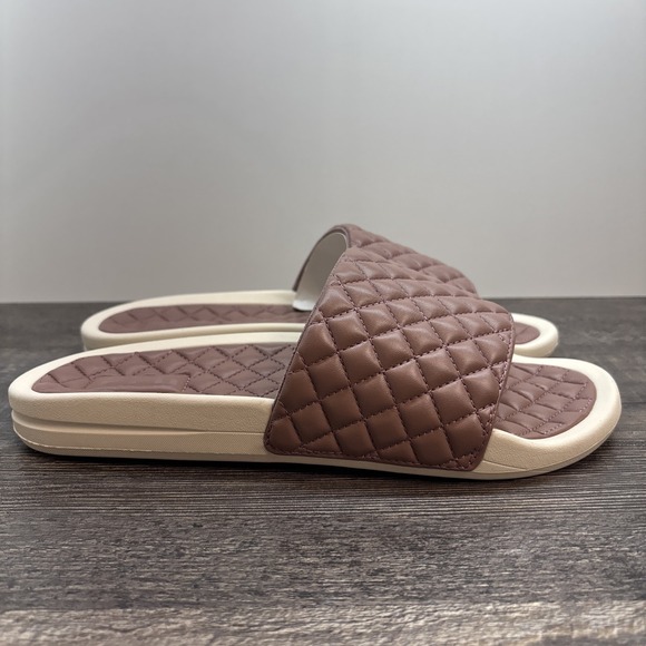 APL‎ Slides Men\'s 10 Lusso Mauve Beachwood/Pristine Leather Sandals NEW main image 14